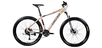 United Miami 4.0 27.5T | Shimano Alivio 27 Speed| SR Suntour XCM Suspension| Shimano MT201 Hydraulic Brakes| (Creme-Brown)