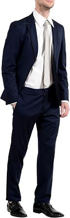 Hugo Boss Niday/Bawin-J Men's Slim Blue Stretch Two Button Suit Sz US
