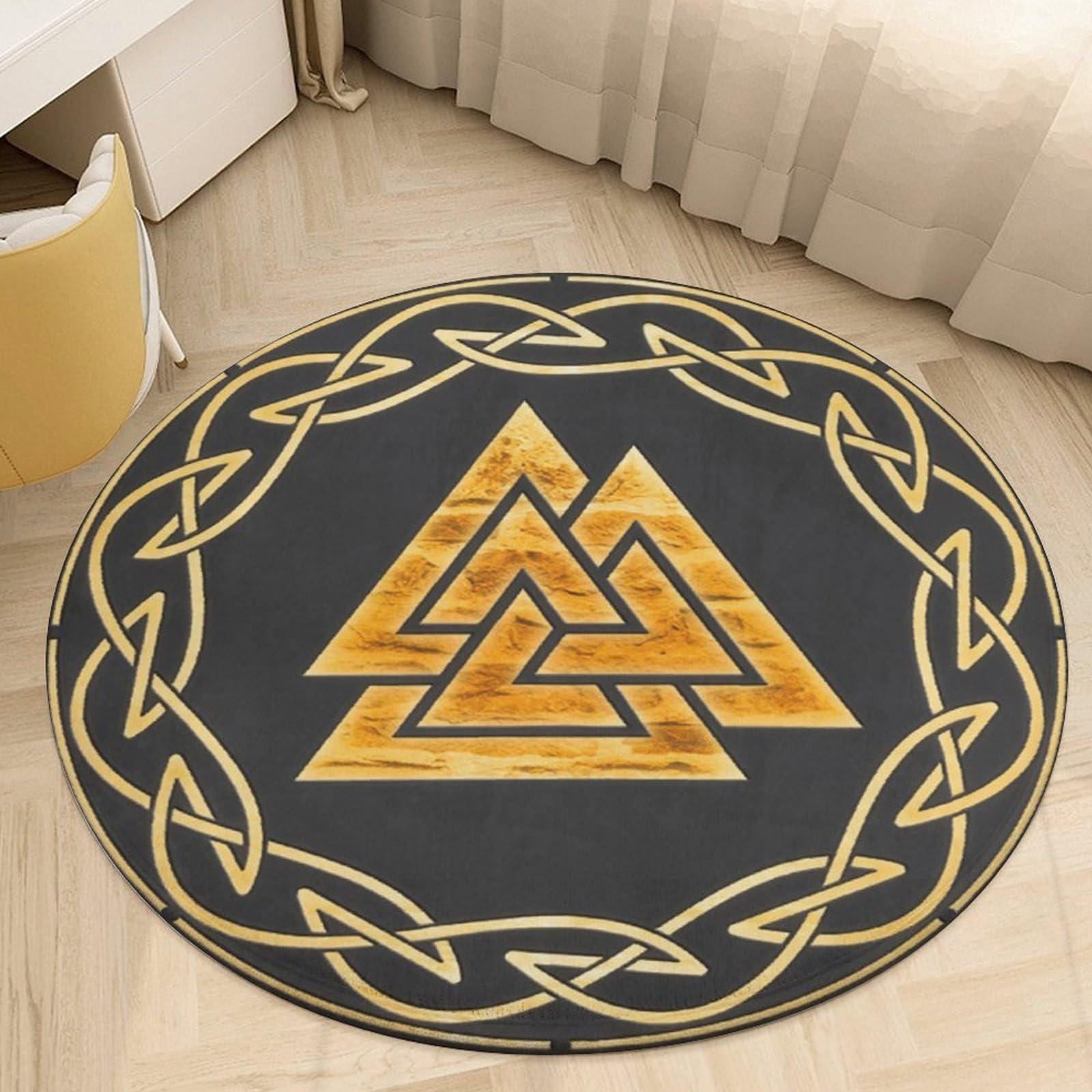Tapis de salon en flanelle imprimé 3D haute définition pour décoration