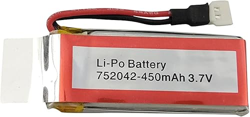 Miniatura 4 de sea jump 1 unids 3.7 V 450 mAh batería para UDI U27 U941 U941A U841 U843 U842 FPV U28-1 D20 Transmisor RC Quadcopter Drone Piezas de repuesto