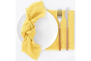 Socomi Yellow Linen Napkins