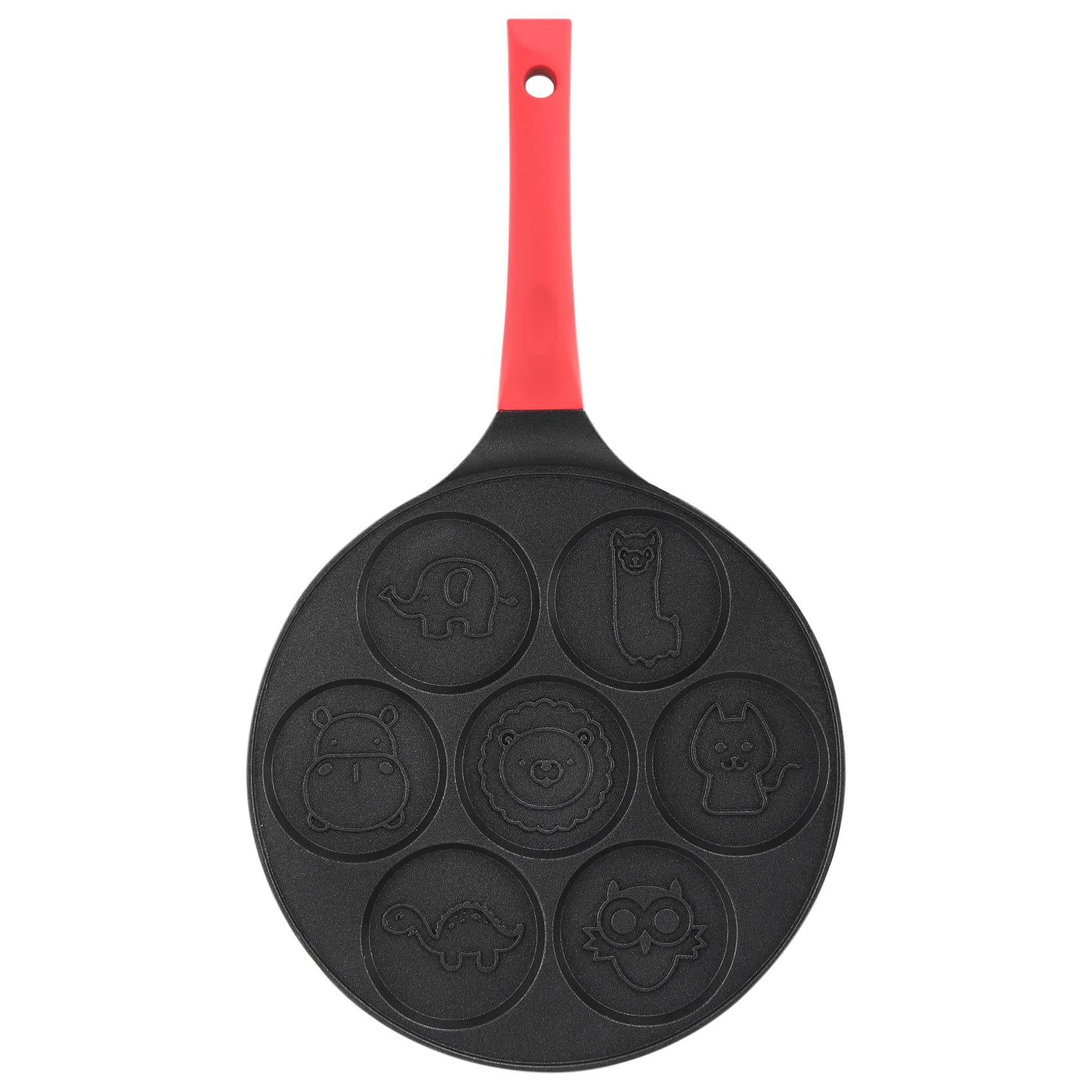 Crêpière à induction antiadhésive avec rebords bas pour réussir vos petits-déjeuners