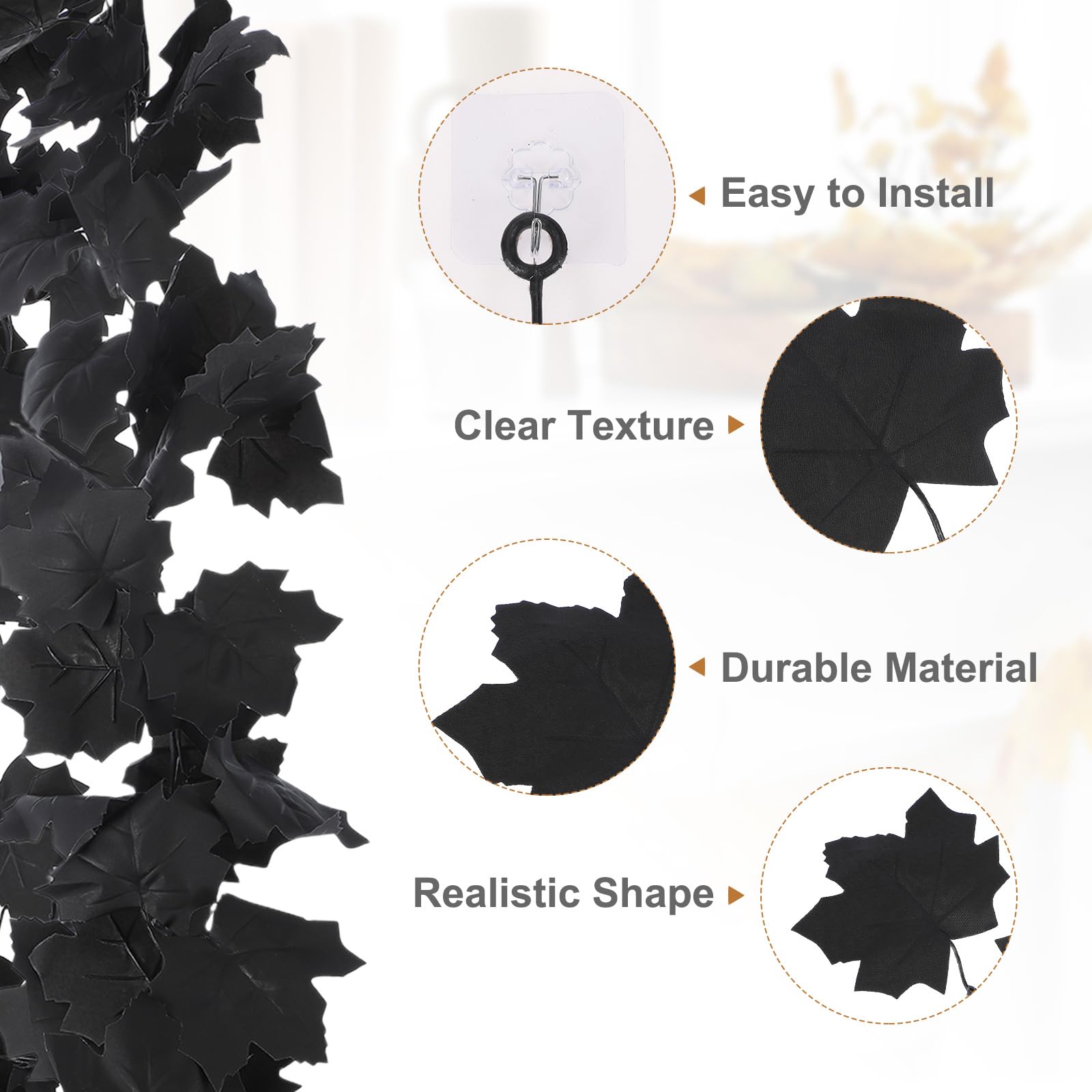 PATIKIL Fall Garlands 5.7Ft/Piece - Image 3