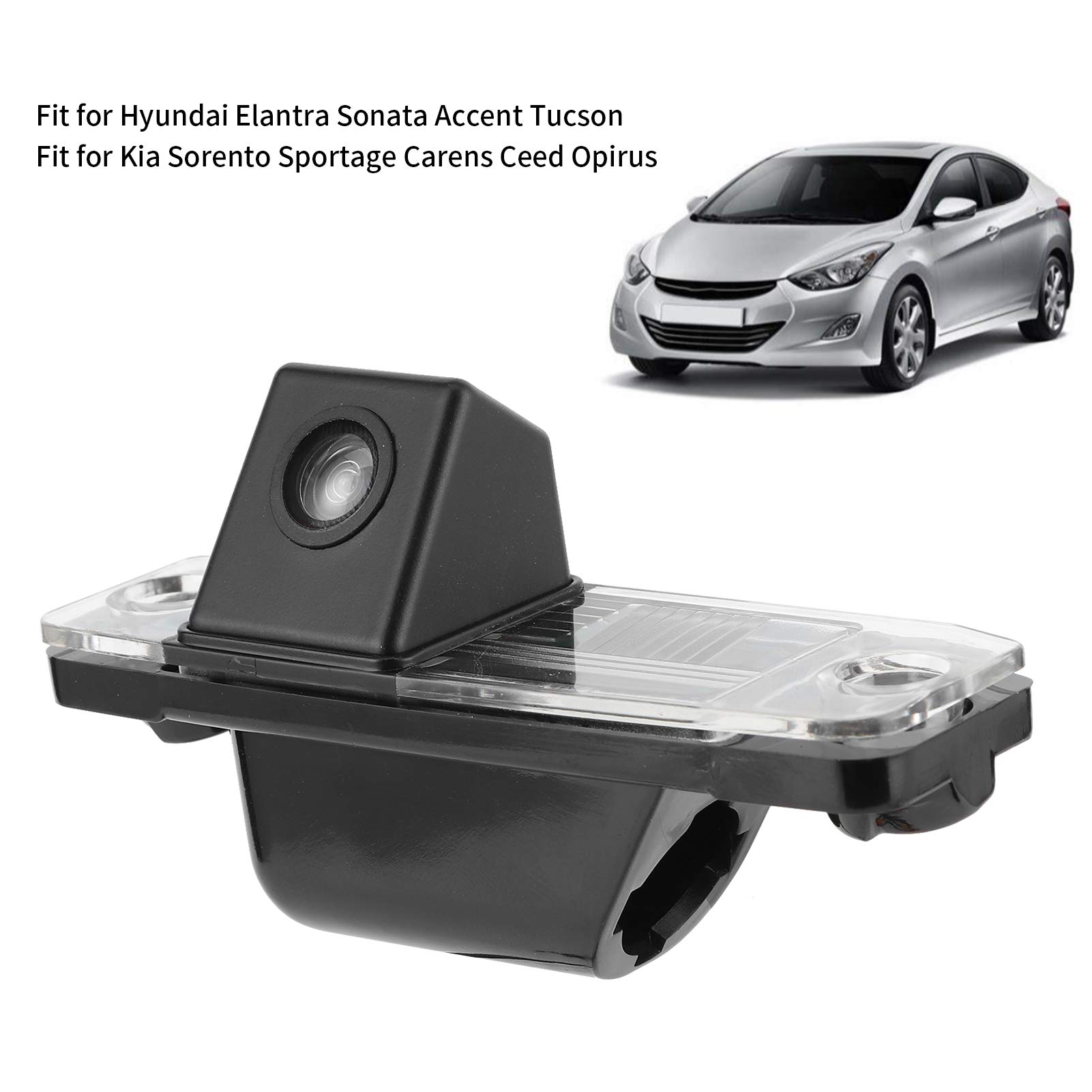 Qiilu Kit Telecamera Retrovisore Auto: Parcheggio Con Sensori E Visione Notturna - 5