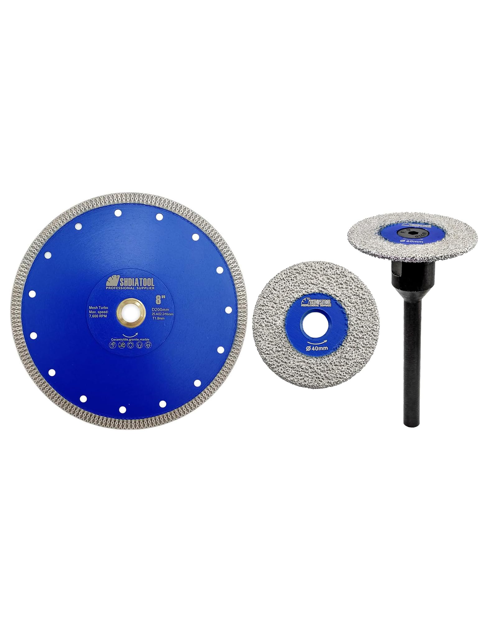 SHDIATOOL Disque diamant pour éviter les éclats de carrelage - 8