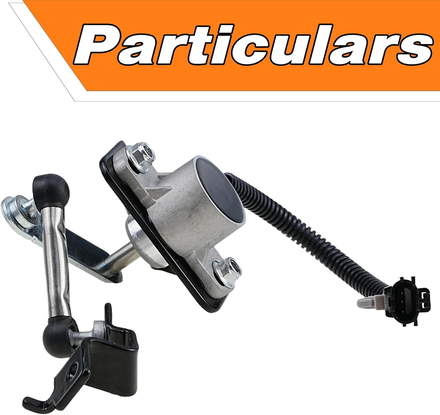 Rear Side Suspension Height Level Sensor 53820-1LA2A Compatible with Infiniti QX56 2011-2013 QX80 2014-2018 Nissan Armada 2017-2018