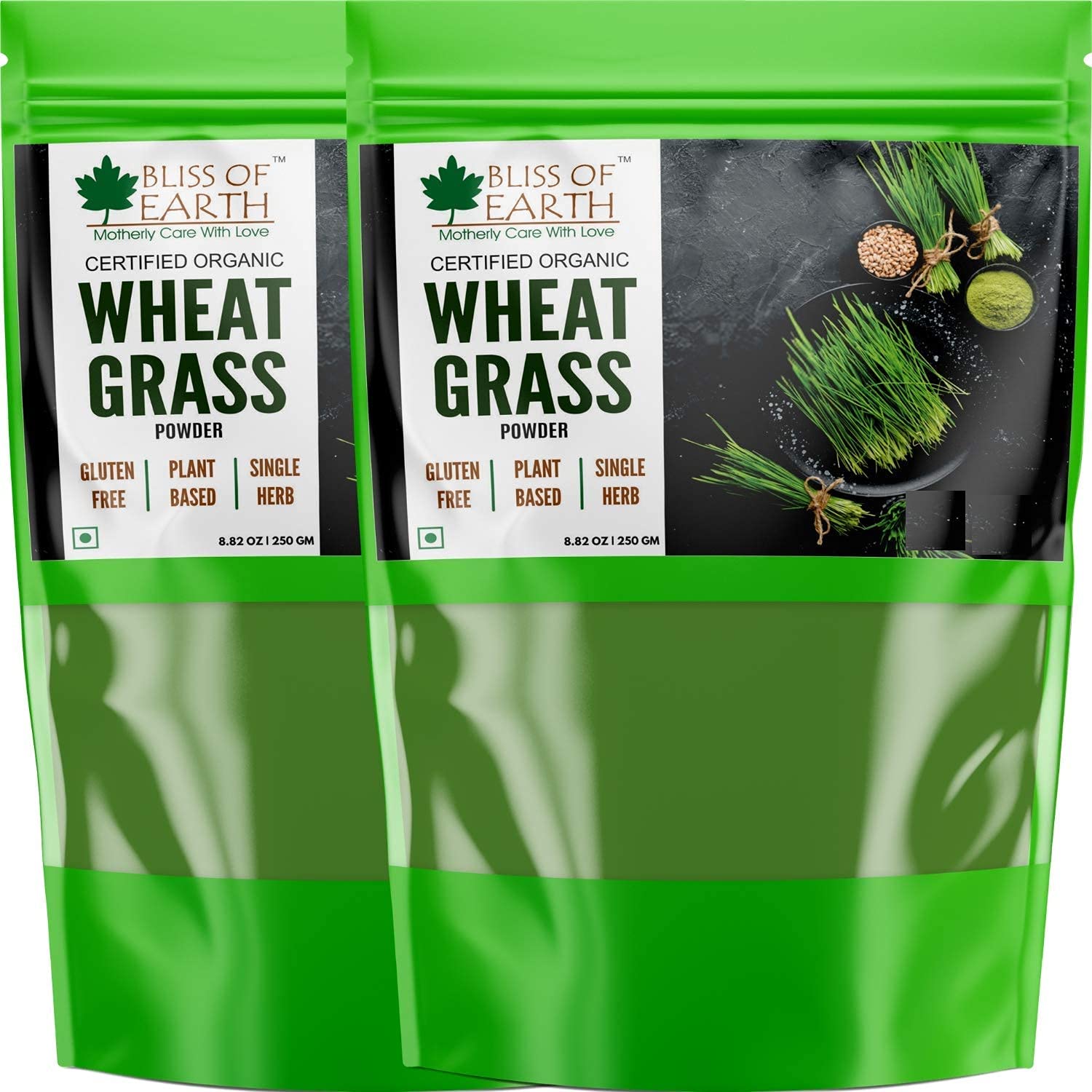 Bliss of Earth Wheatgrass Powder Organic Super Food Dietary Supplement 2x250gm-picture-26