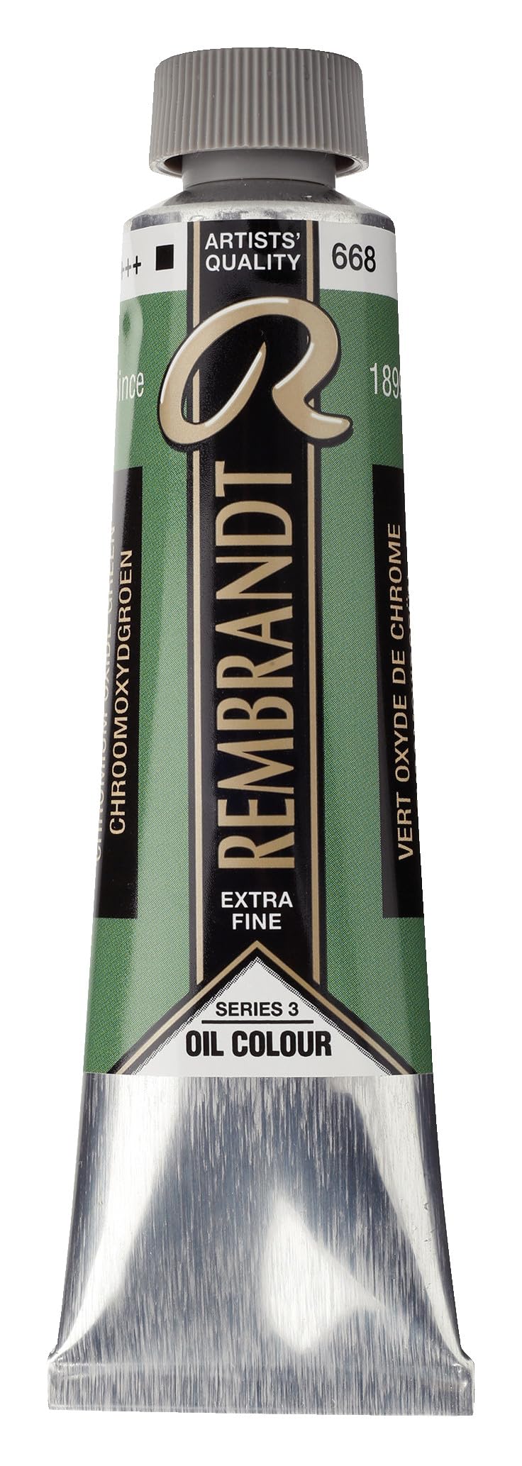 Rembrandt Oil Colour Tube 40 ml Chromium Oxide Green 668