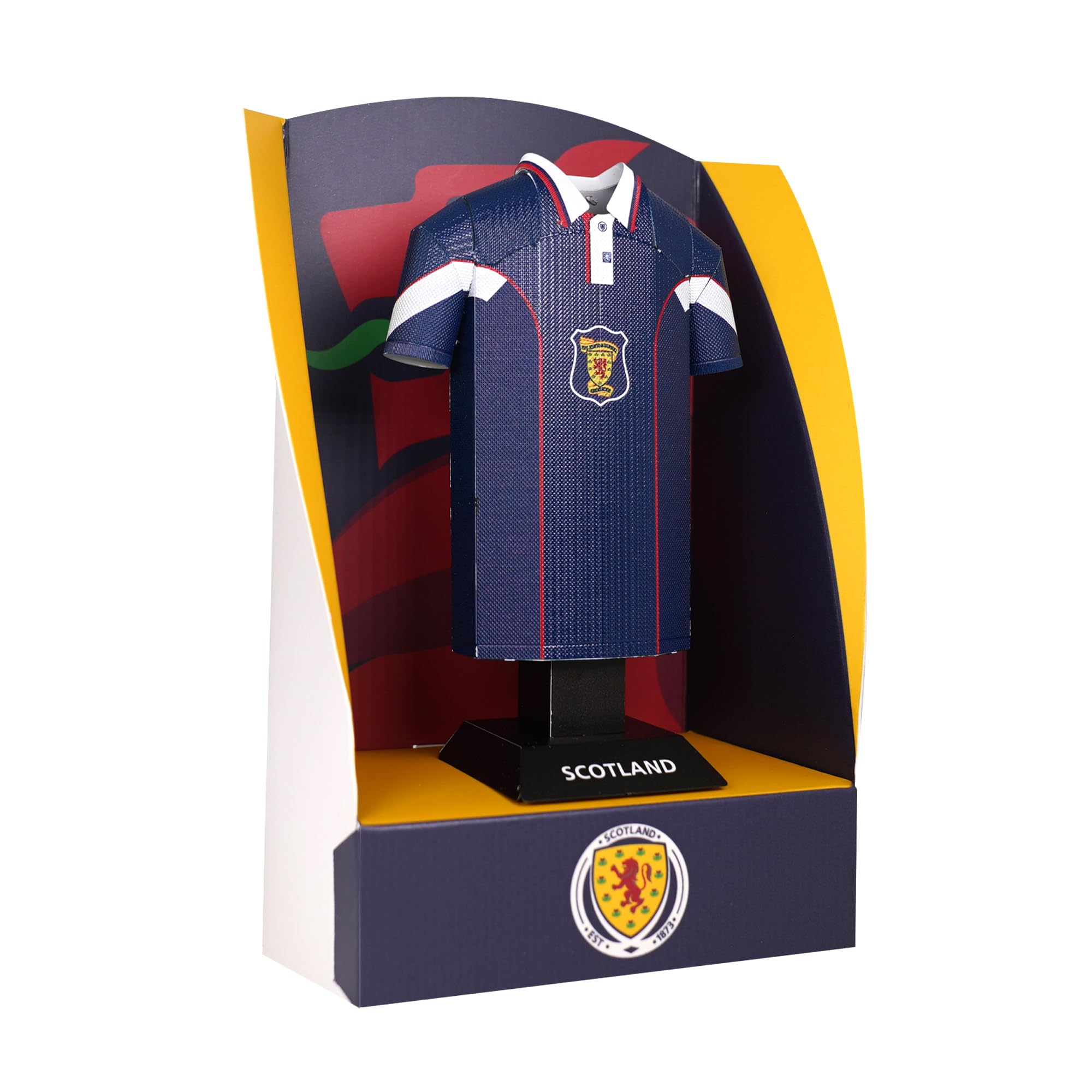 Scottish FA Scotland 1996-98 Retro Metal Football Shirt - Image 3