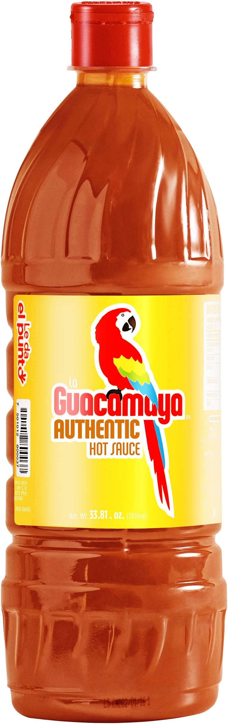 La Guacamaya Authentic Hot Sauce with Lime Juice (33.81 fl.oz.) Mexican Hot Sauce