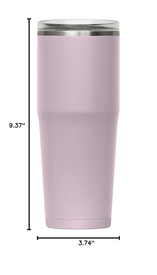 CamelBak Thrive Insulated Stainless Steel Tumbler with Leak Resistant Lid, Vacuum Insulated Design for Everyday Use and Travel, 30oz, Purple Sky - image 9
