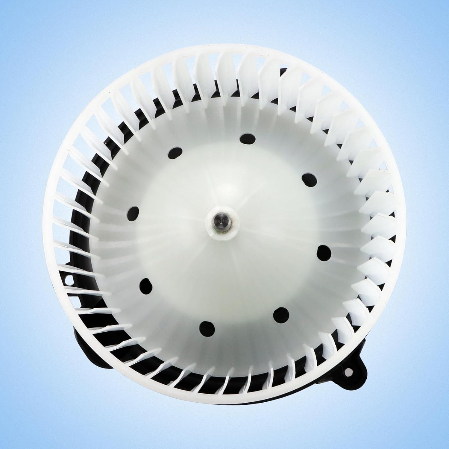 HVAC Blower Motor with Fan Cage (fits w/Custom Center Console) Replaces 700101 Fit for Chevrolet Silverado/GMC Sierra 2003-2007| Fit for Hummer H2 03-07 | 3 Bolt Mount Style