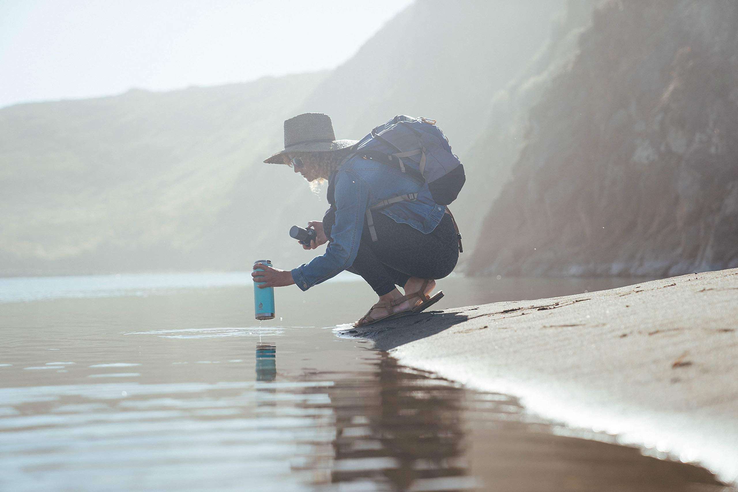 Amazon｜Mizu - 360 V7 アドベンチャーキット ウォーターボトル | 浄水