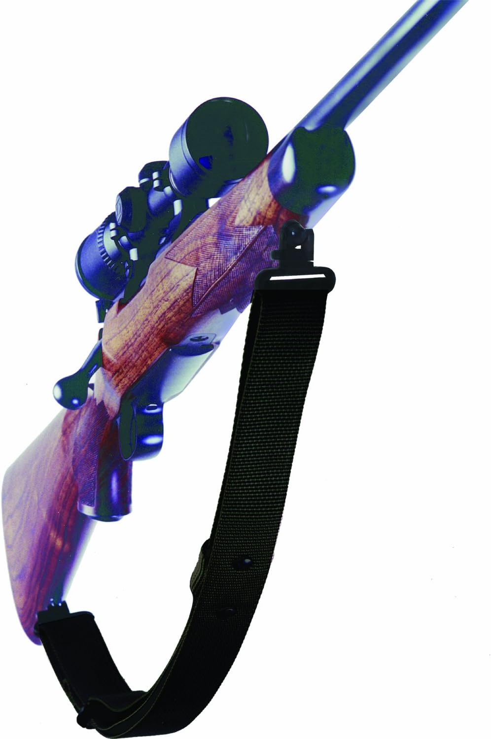 Outdoor Connection Super Sling 2 with Talon Swivels, 1 1/4-Inch, Black