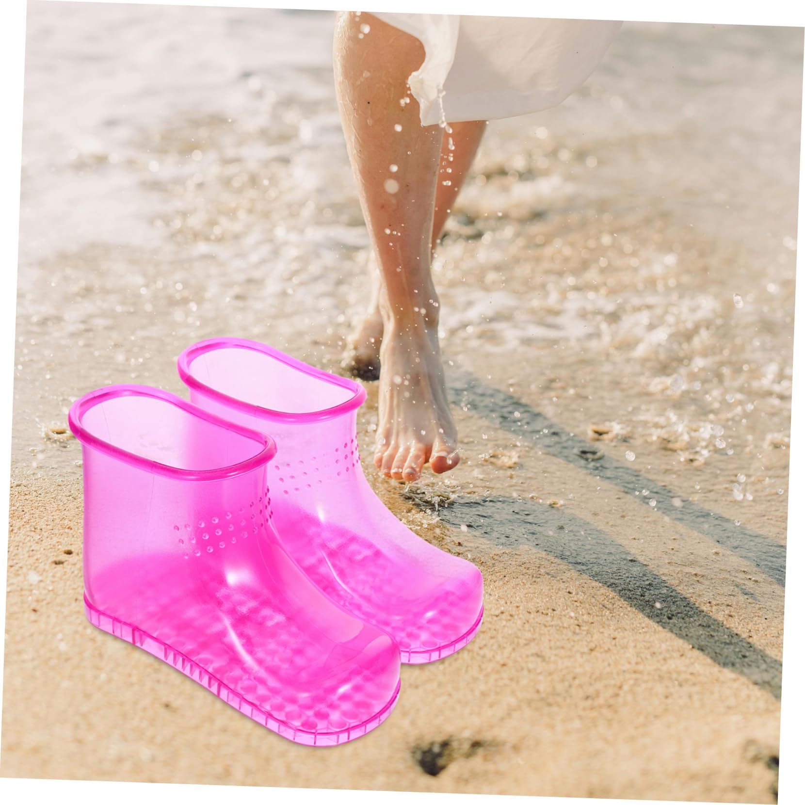 Scarpe per Pediluvio da 1500ml in Pvc, Massaggio Plantare
