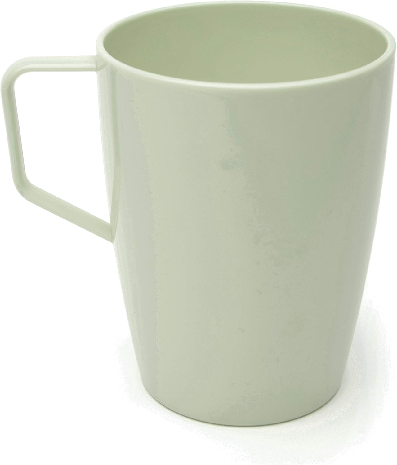 Harfield Grey Green Beakers Mugs (Pack of 4, 280ml) Lightweight Virtually Unbreakable