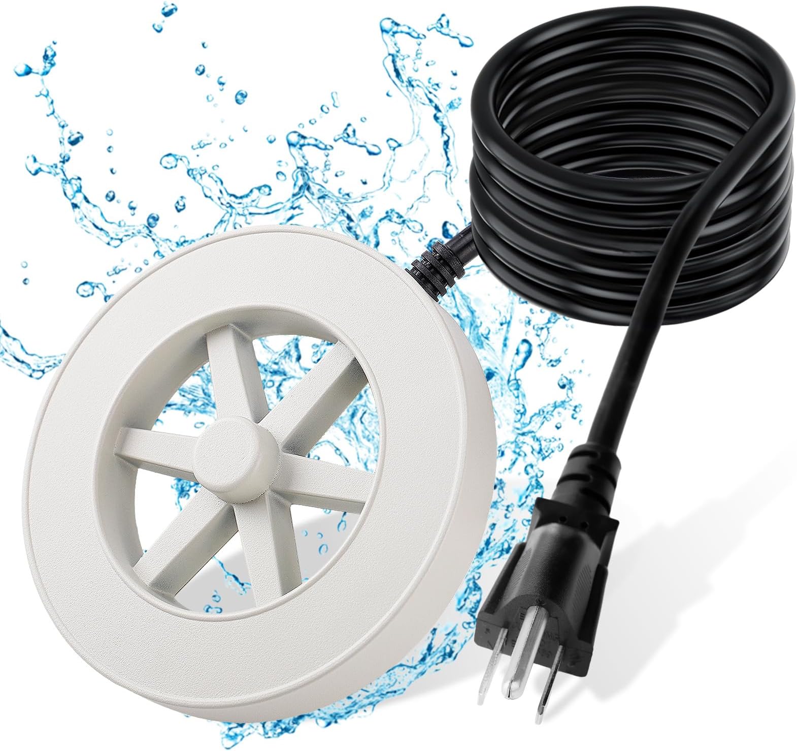 Dreyoo Heater for Bird Bath, 80W Thermostatically