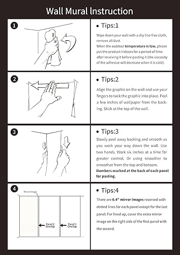 Miniatura 5 de Mural de pared abstracto graffiti galimatías en textura en blanco y negro e imágenes despegar y pegar, papel tapiz autoadhesivo grande adhesivo de