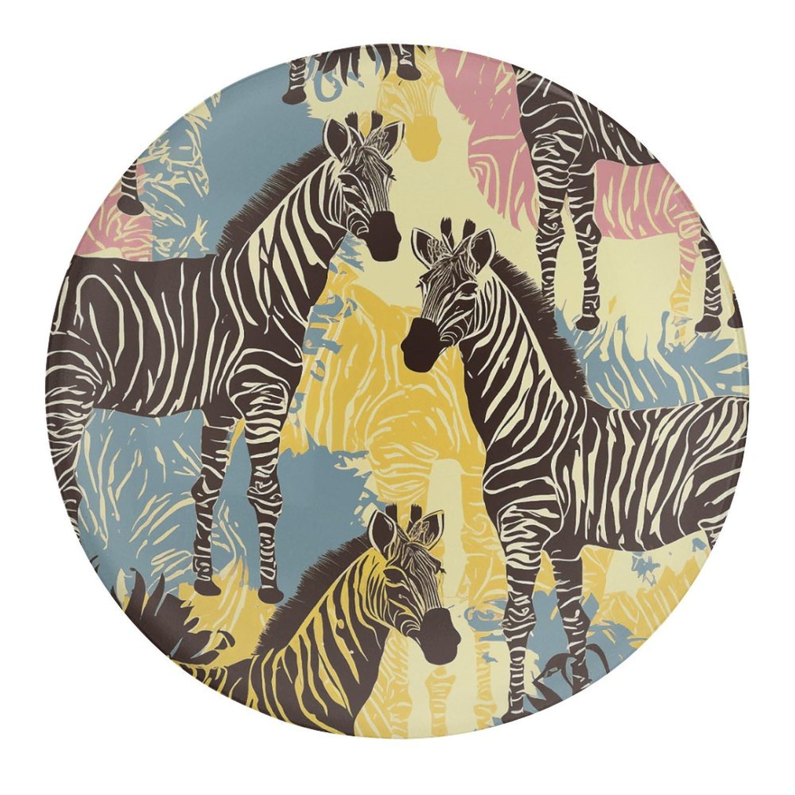 Fekiloot Style Giraffe And Zebra Refrigerator Magnet Fridge Magnet4 Pcs