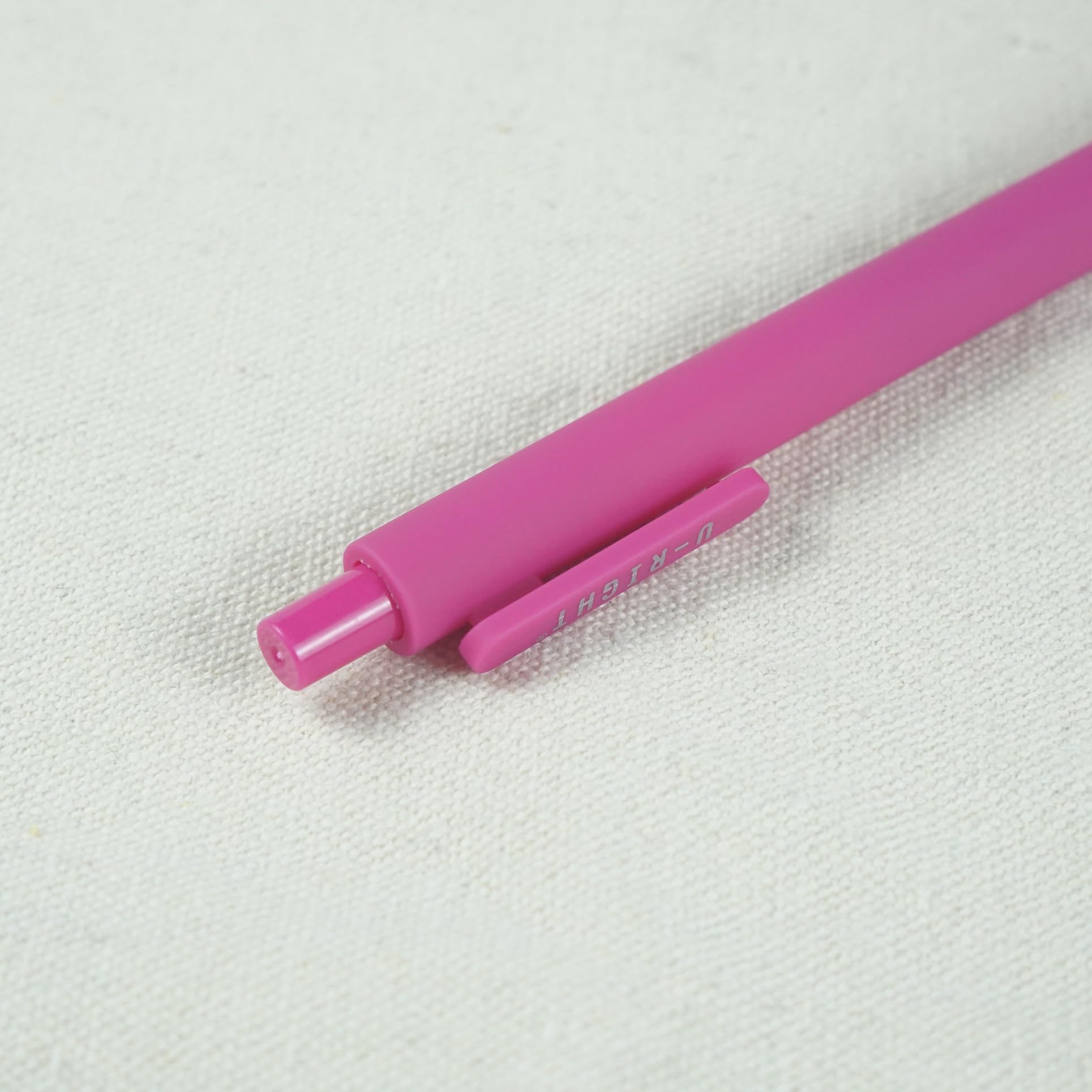 U-RIGHT 12 bolígrafos de tinta de gel rosa, tinta negra