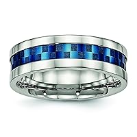 Algopix Similar Product 10 - Stainless Steel Polished Blue IPplated