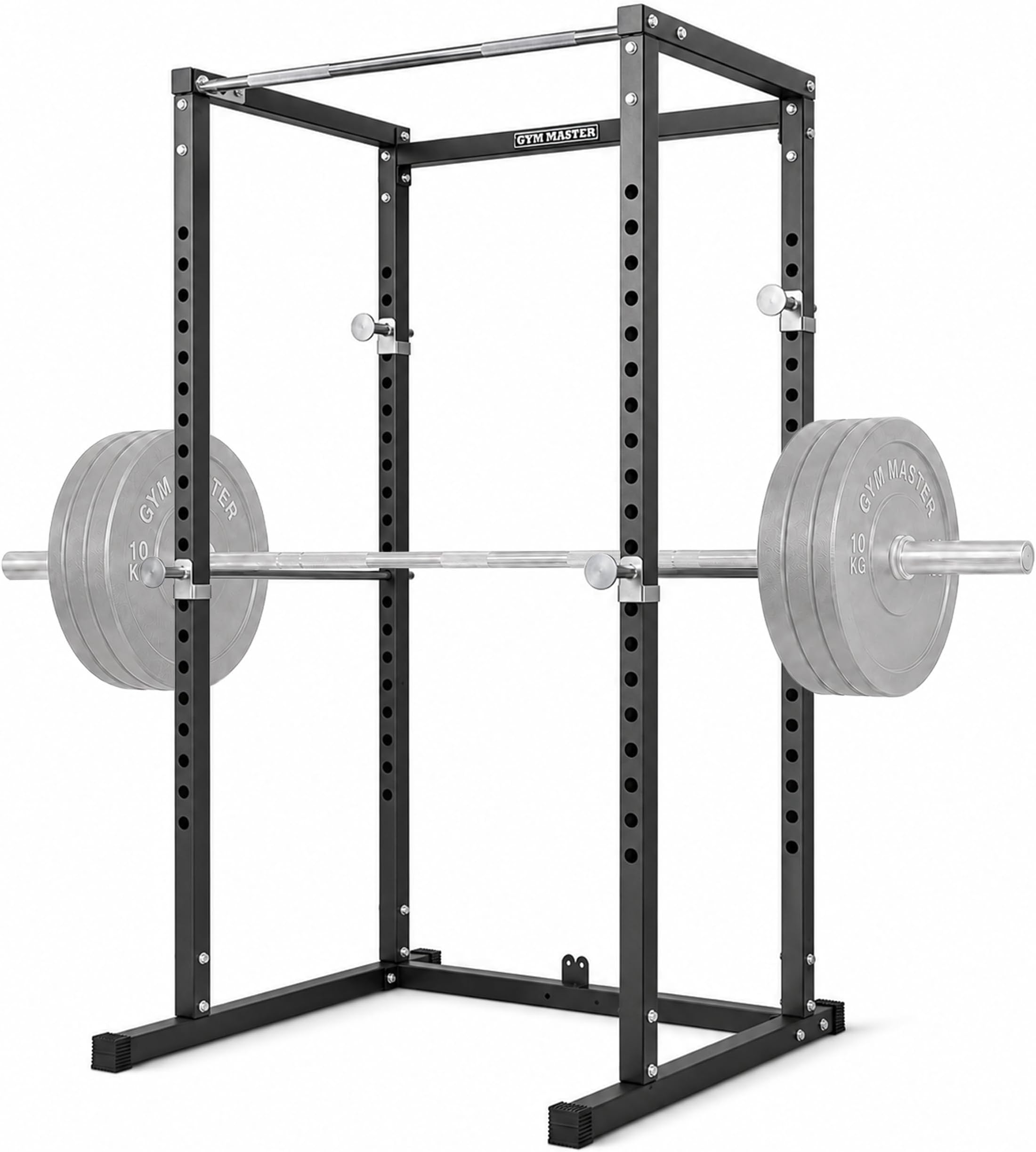 GYM MASTER Power Rack Cage and Squat Rack with Pull Up Bar