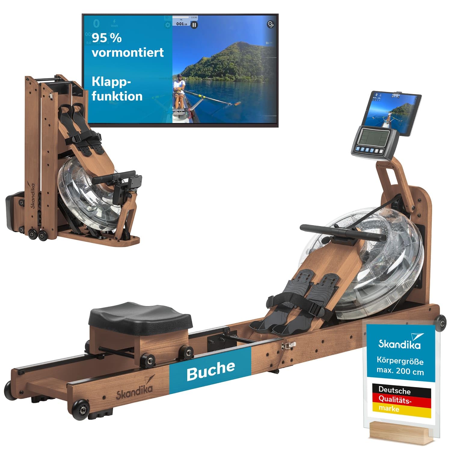 Wasser-Rudergerät Test 7 71op+SGignL Skandika Nytta Wasserrudergerät Wasser-Rudergerät Test