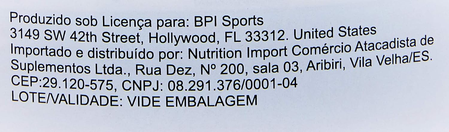 BPI Sports ISO HD Whey Protein Isolate and Hydrolysate, Vanilla Cookie, 4.9 Pound
