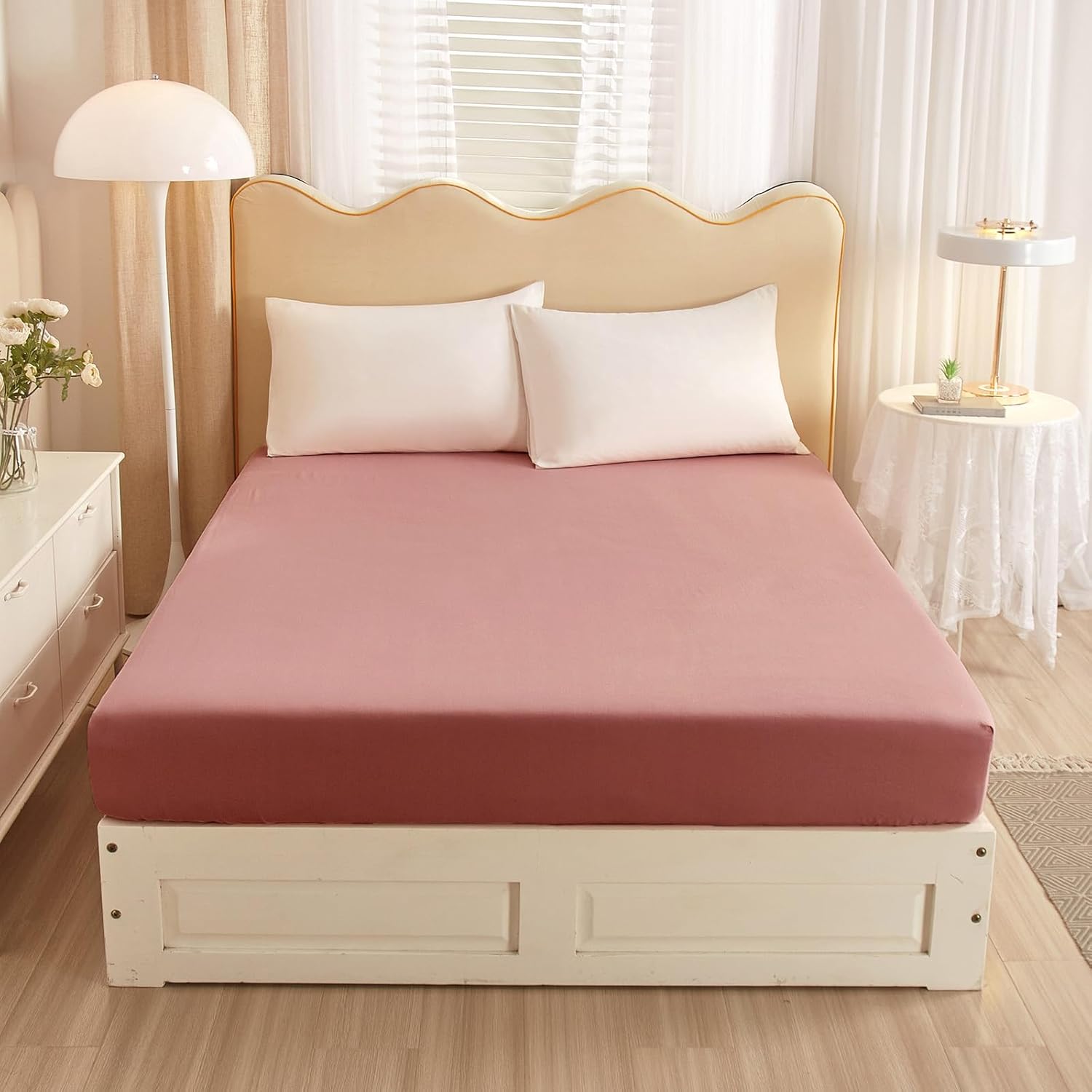 Blush Cotton Sheet Set