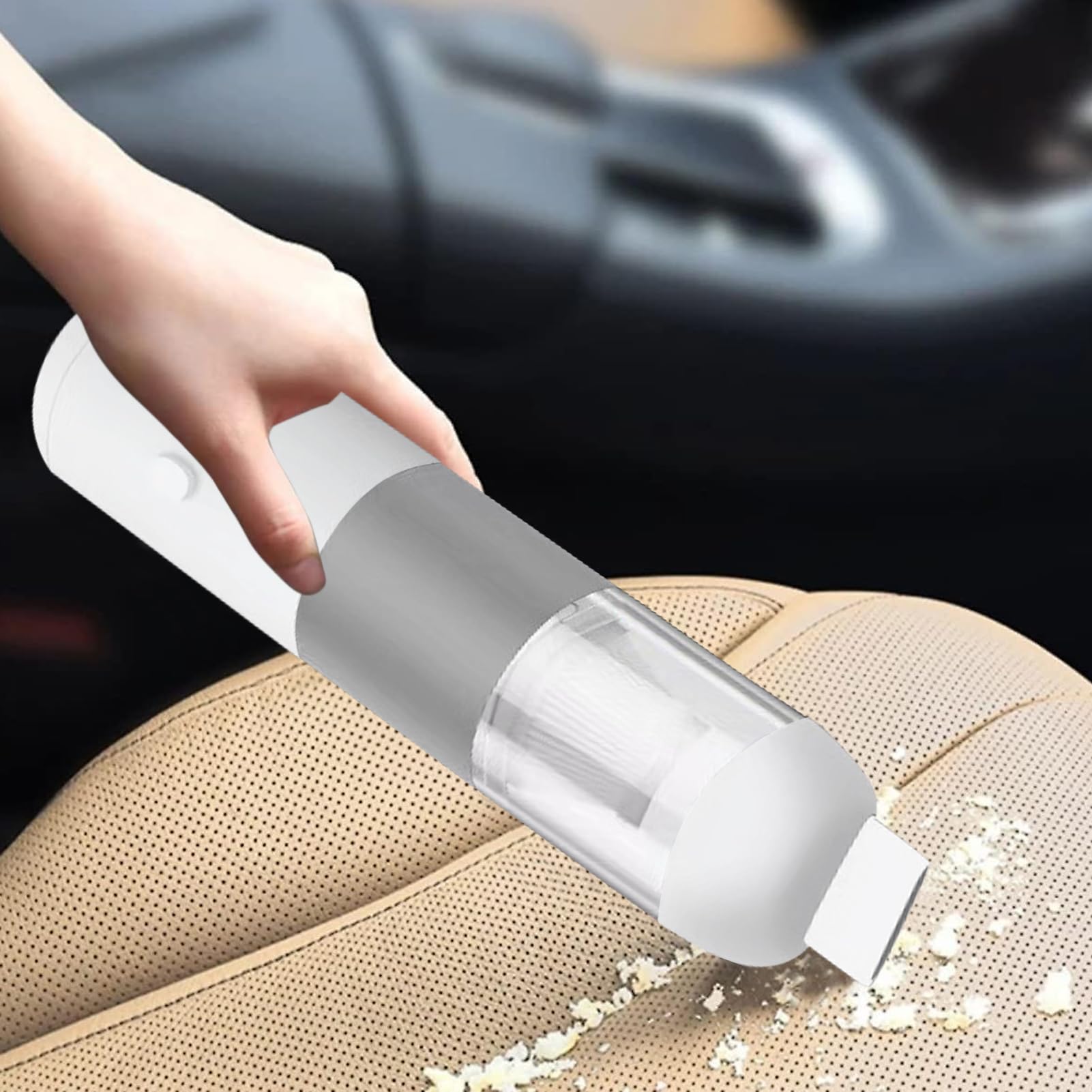 Aspirador para Coche Recargable de Bajo Ruido