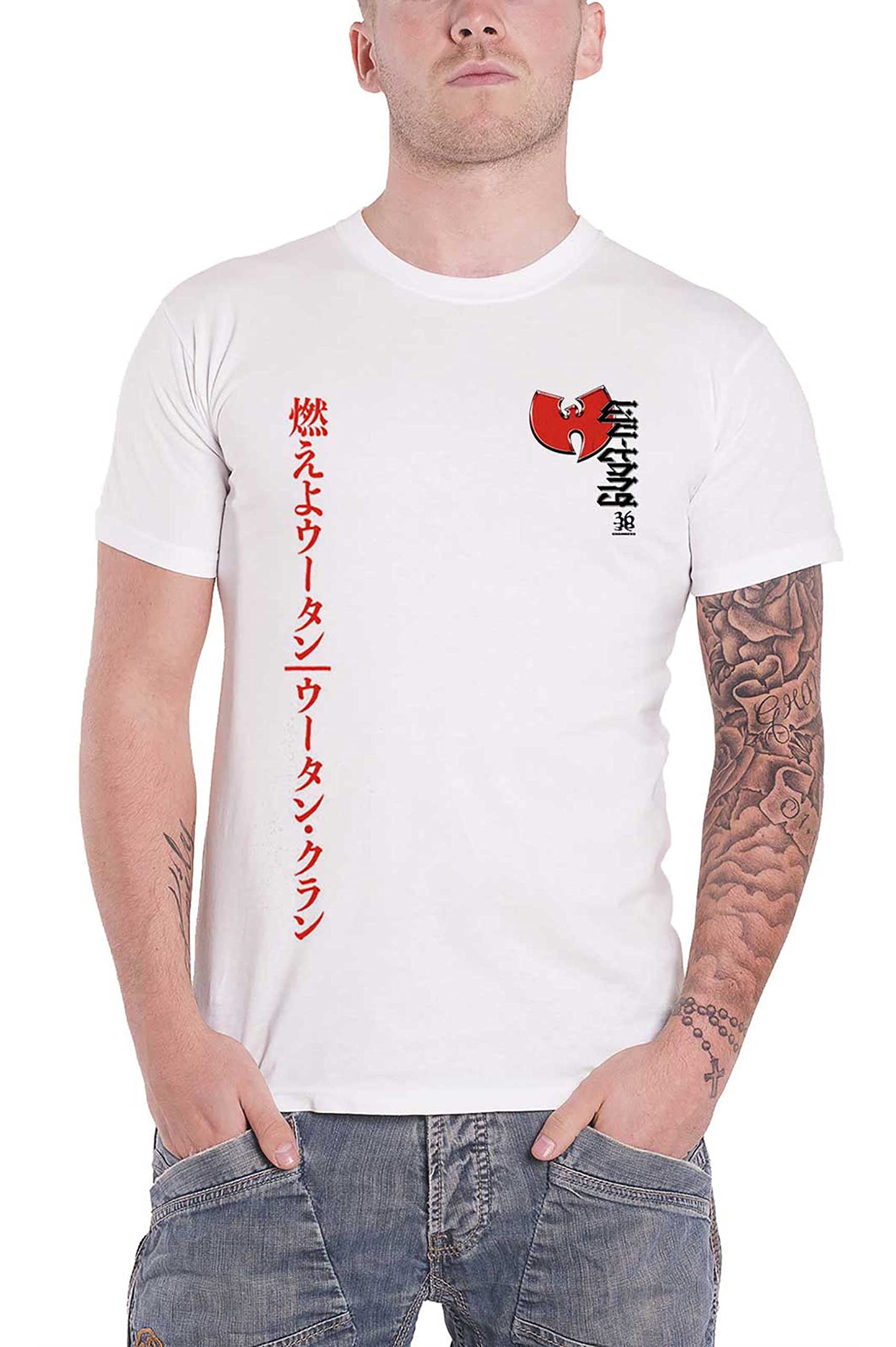 Wu-Tang Clan T Shirt Swords Logo New Official Unisex White Size L : Amazon.ca:  Clothing, Shoes \u0026 Accessories