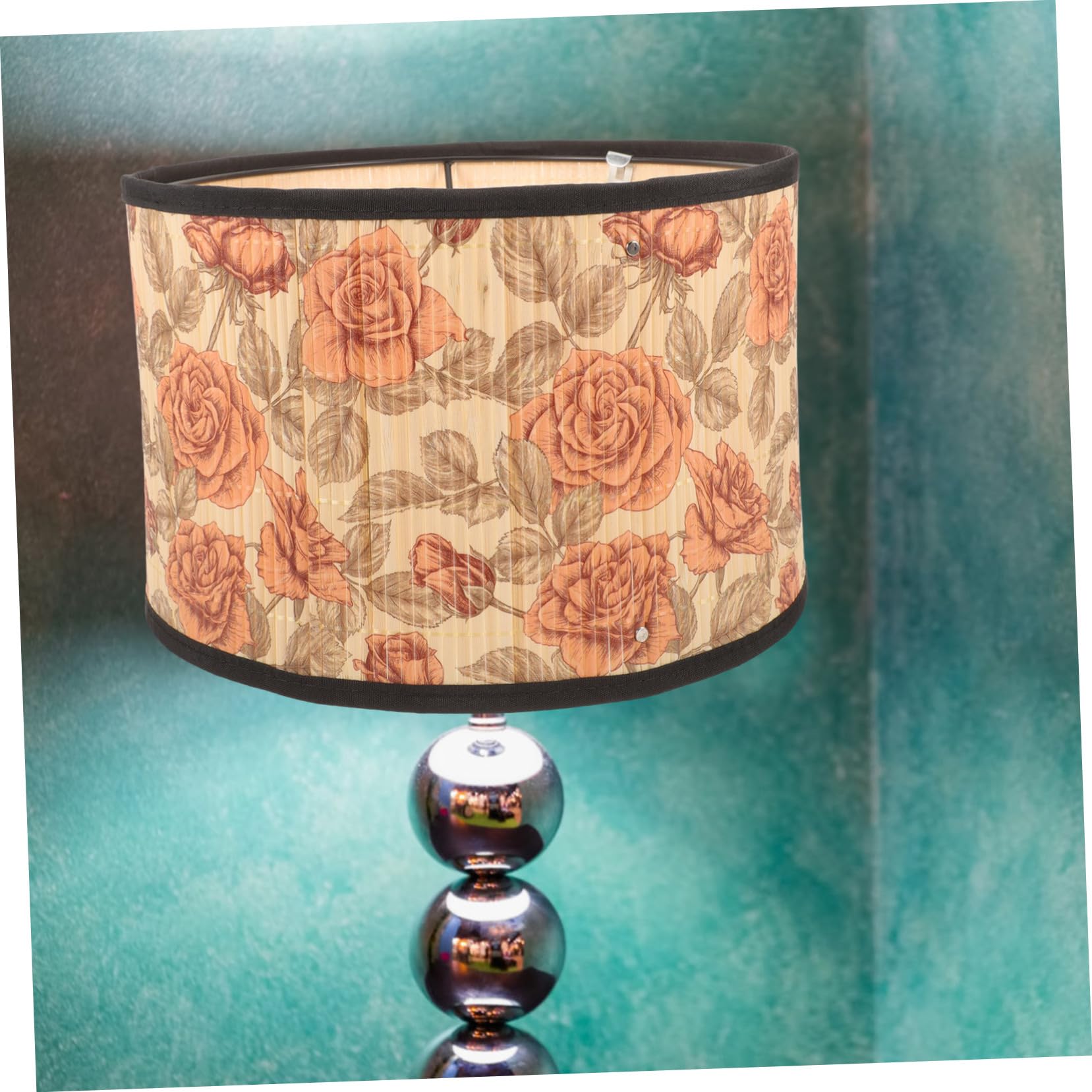VILLCASE Pantalla de Lámpara de Bambú Creativa y Simple Luz Suave para Decoración del Hogar