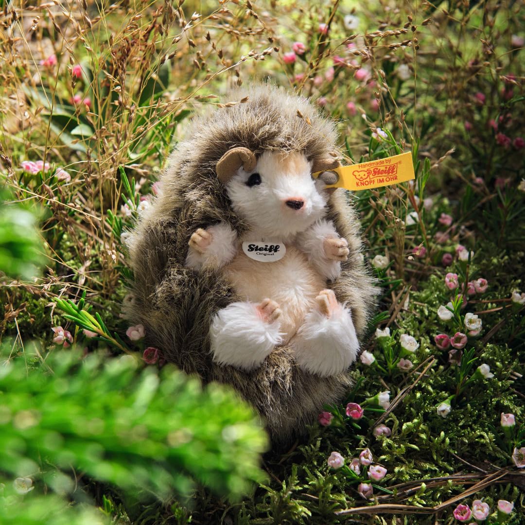 Steiff – 070587 – Baby Hedgehog - Joggi, Brown, 10 cm