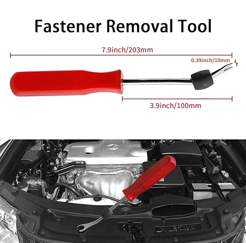 Miniatura 5 de Clips de retención de automóvil, sujetadores de empuje para carrocería, remaches de pasador, 800 piezas de tornillos de plástico automotrices, juego