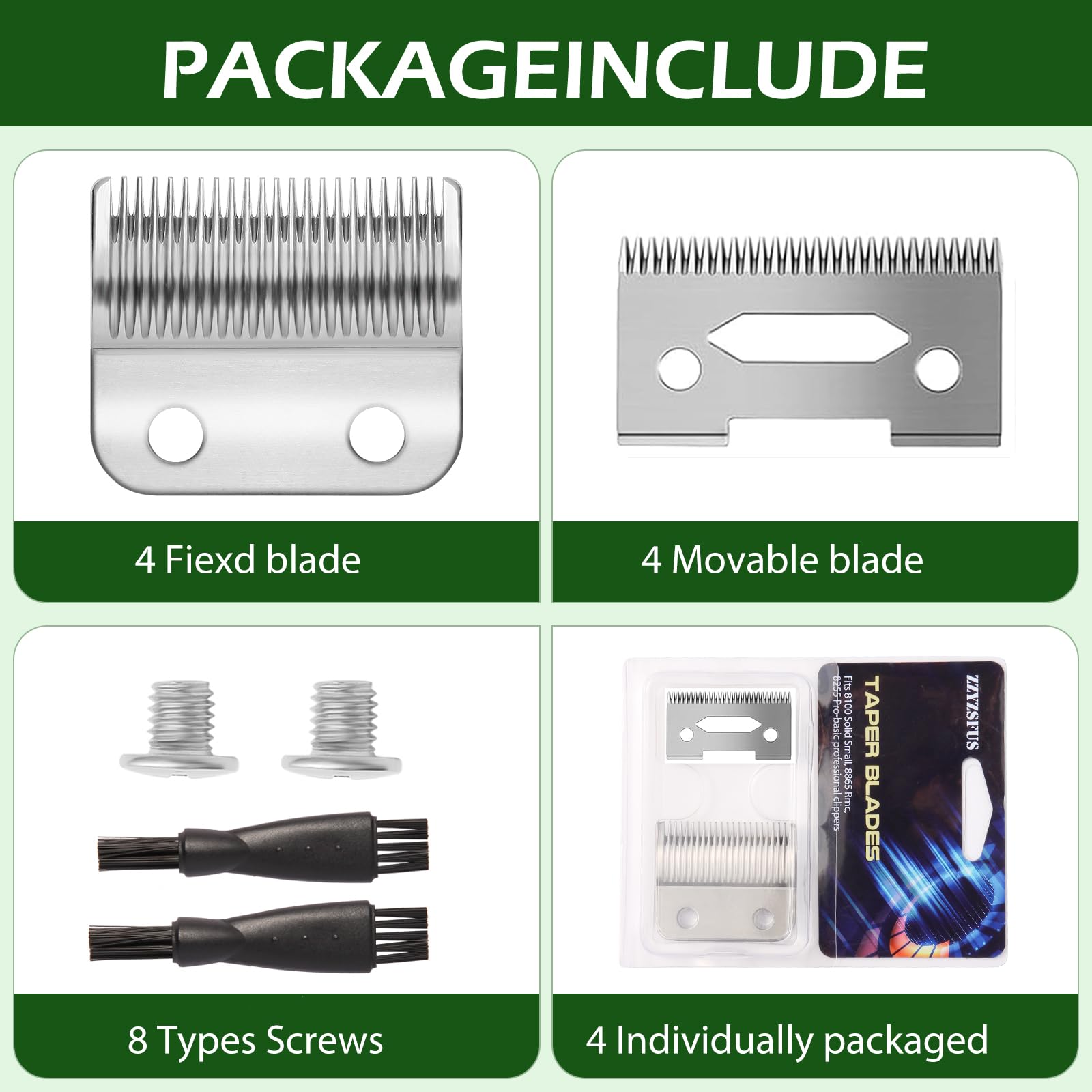 Wahl 5-Star Compatible Replacement Clipper Blades