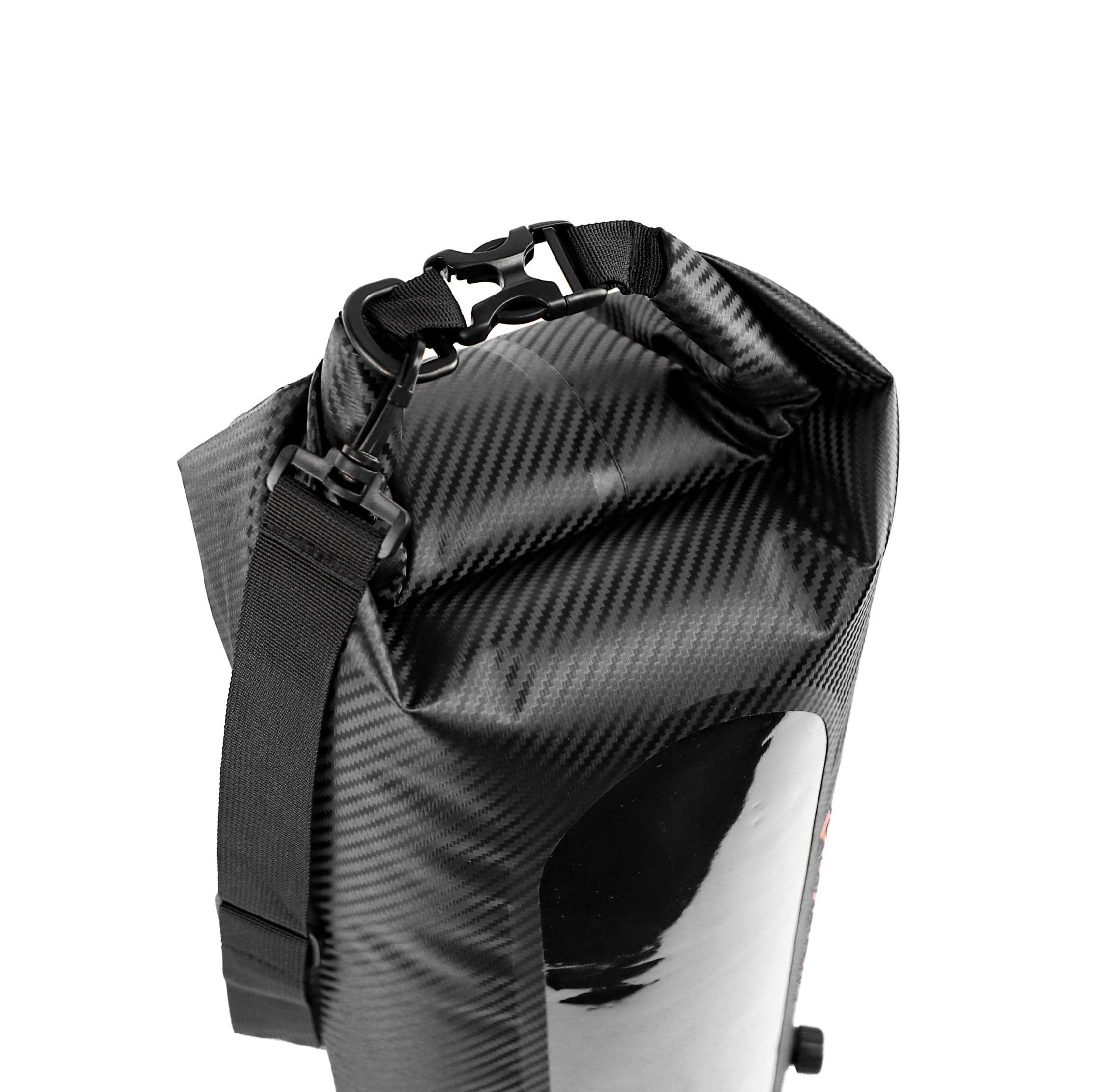 YakAttack 20 l Roll-Top-Trockensack mit Luftventil, Schwarz