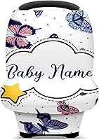 Vista 19 de Cubierta de cochecito de bebé para asiento de automóvil, cubierta de enfermería, bufanda de lactancia materna, suave y elástica, cubierta de toldo