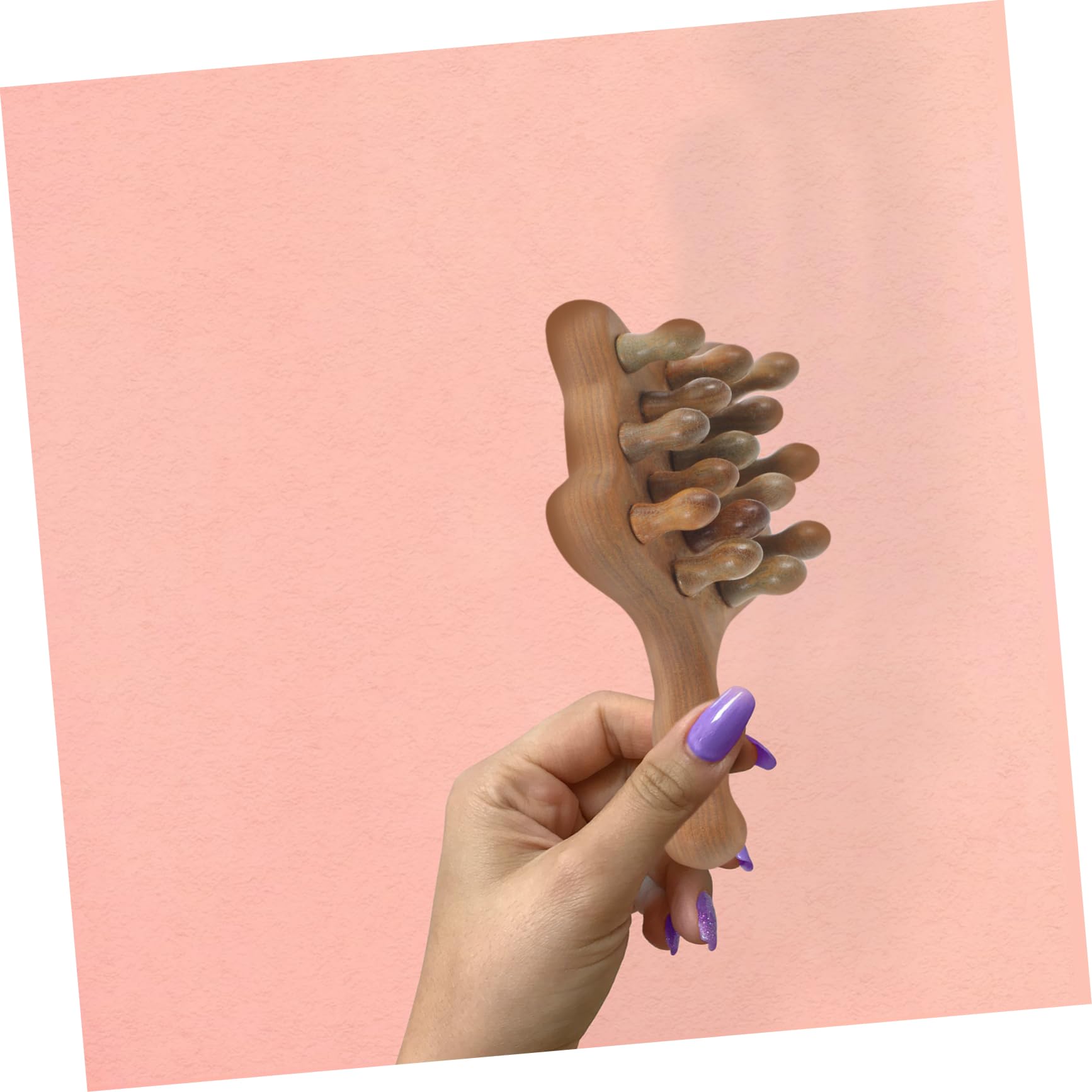2 Piezas De Masajeador Corporal Herramientas Para Masaje De Cabeza Cepillo Para El Cabello Peine De Anchos Masajeador De Cuero Cabelludo Para Ducha Peine De Masaje