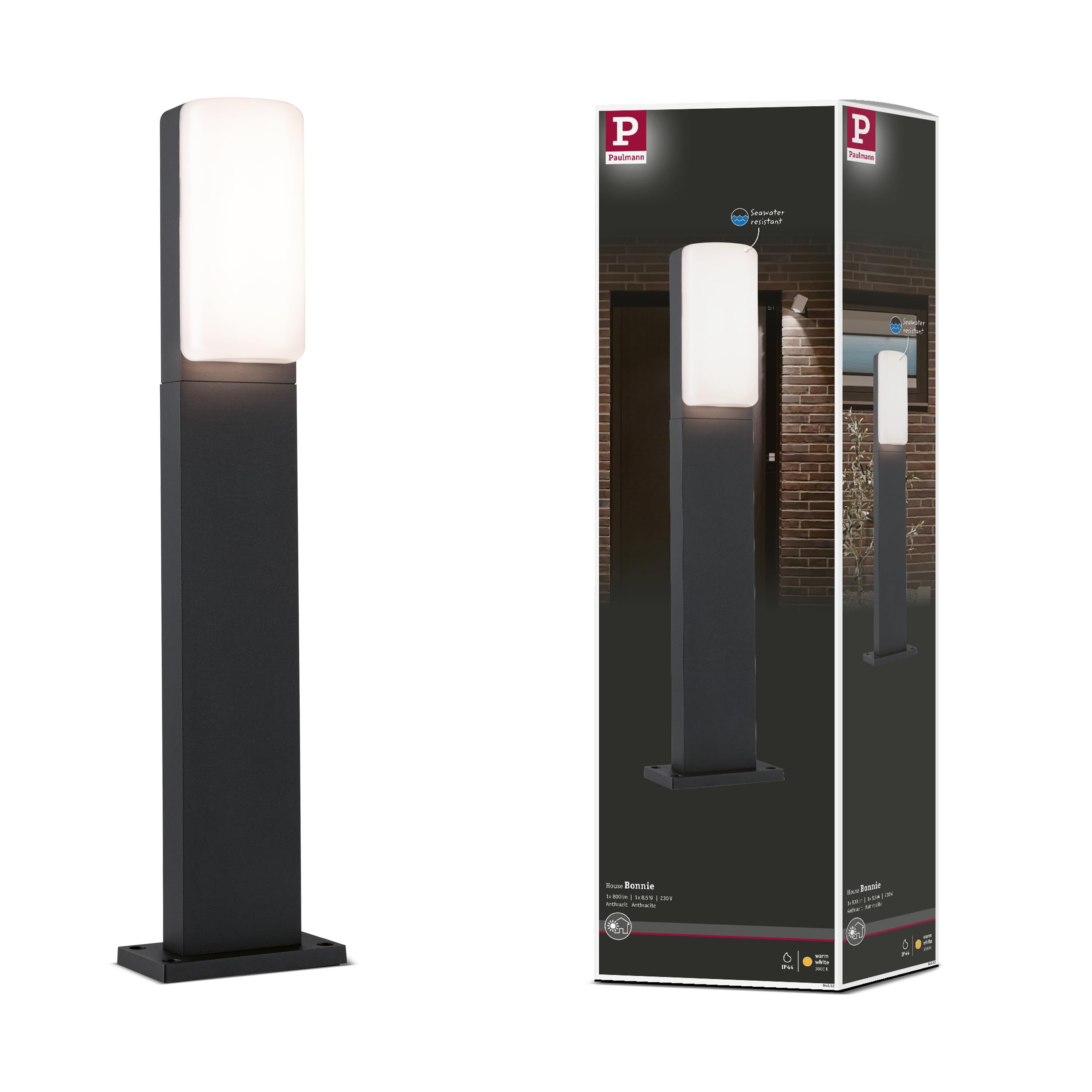Paulmann Borne lumineuse Bonnie LED Borne lumineuse