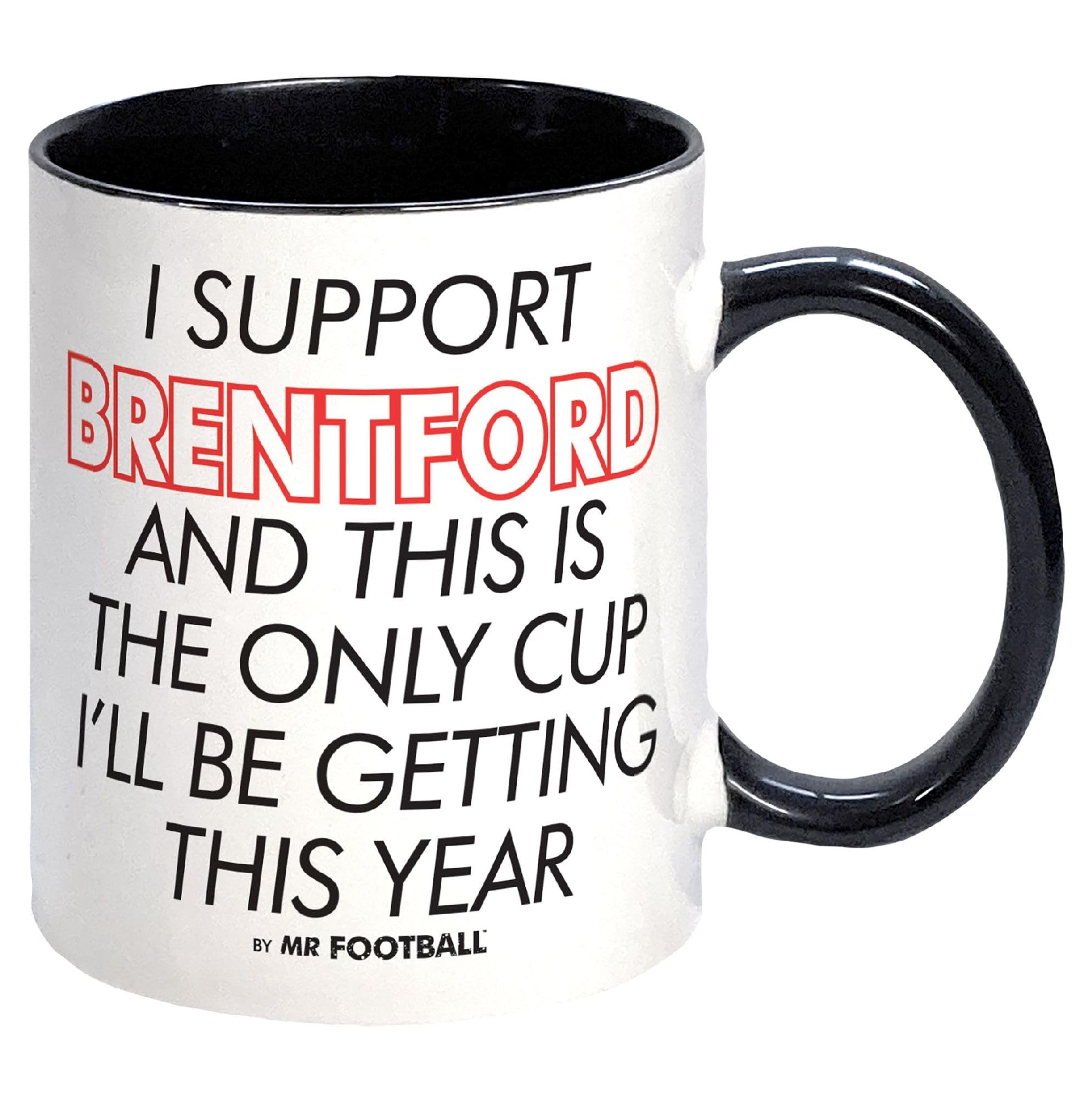 I Support Brentford and This is only Cup -Gift Boxed Mug Present idea for Fan Supporter โ image 1