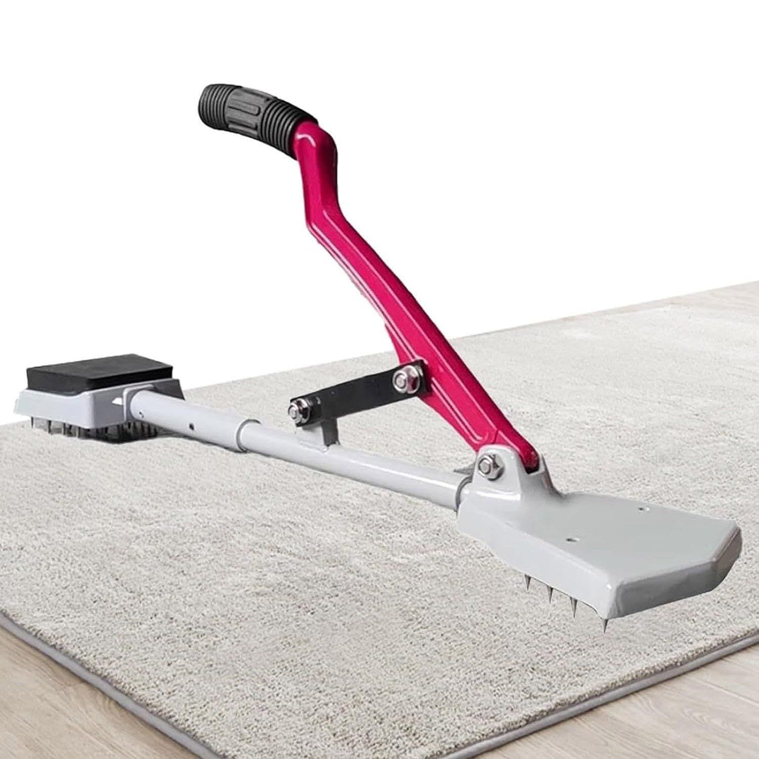 RQLSSSLMXJ Kneeless Carpet Stretcher Tool for Professional Flooring Installation, Essential Fitting Tool for Carpet Laying Projects