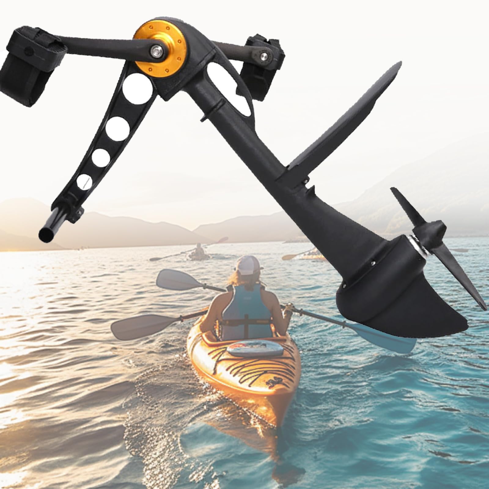 Barcos inflables y kayaks con propulsión resistente para evitar fatiga