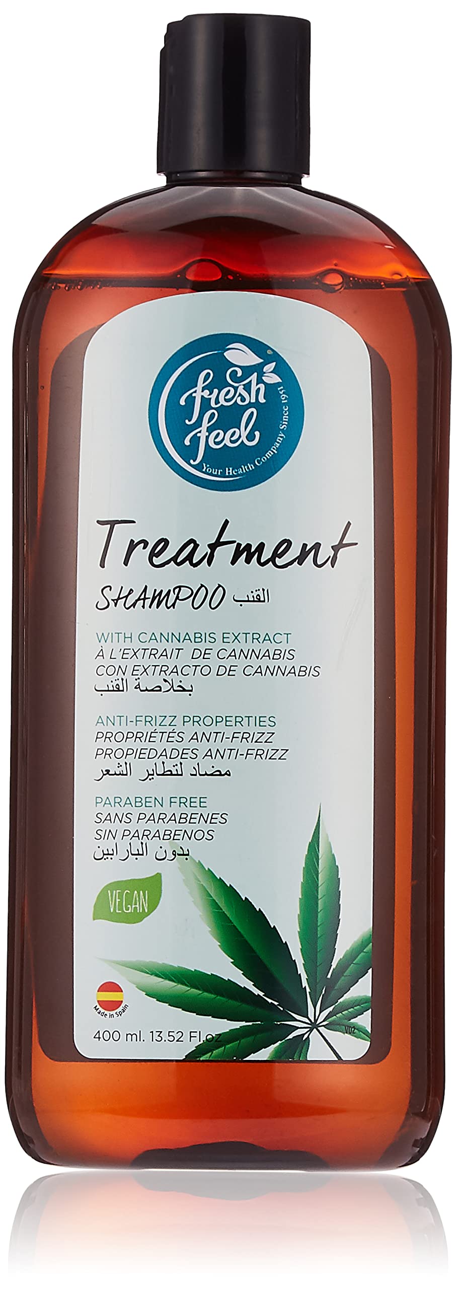 Fresh Feel Canabis Extract Shampoo 400 ml