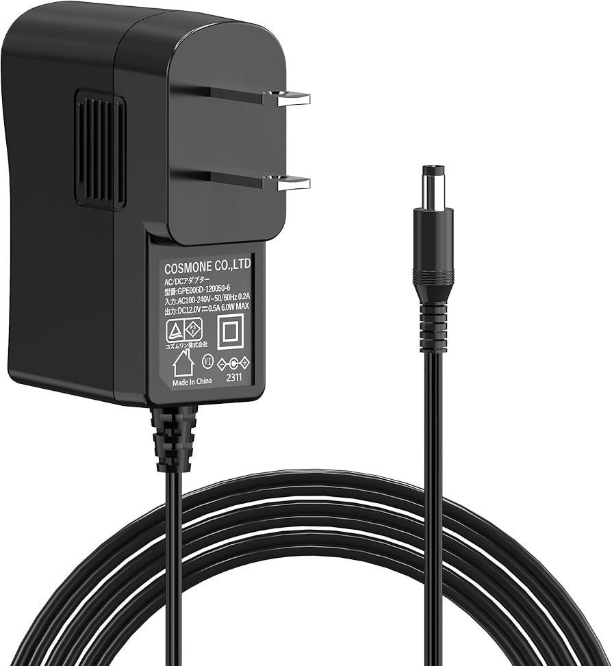 脱毛器 ブラック ACアダプター付き Amazon | SUCCUL ACアダプター 12V 1A 大手メーカーOEM社製品