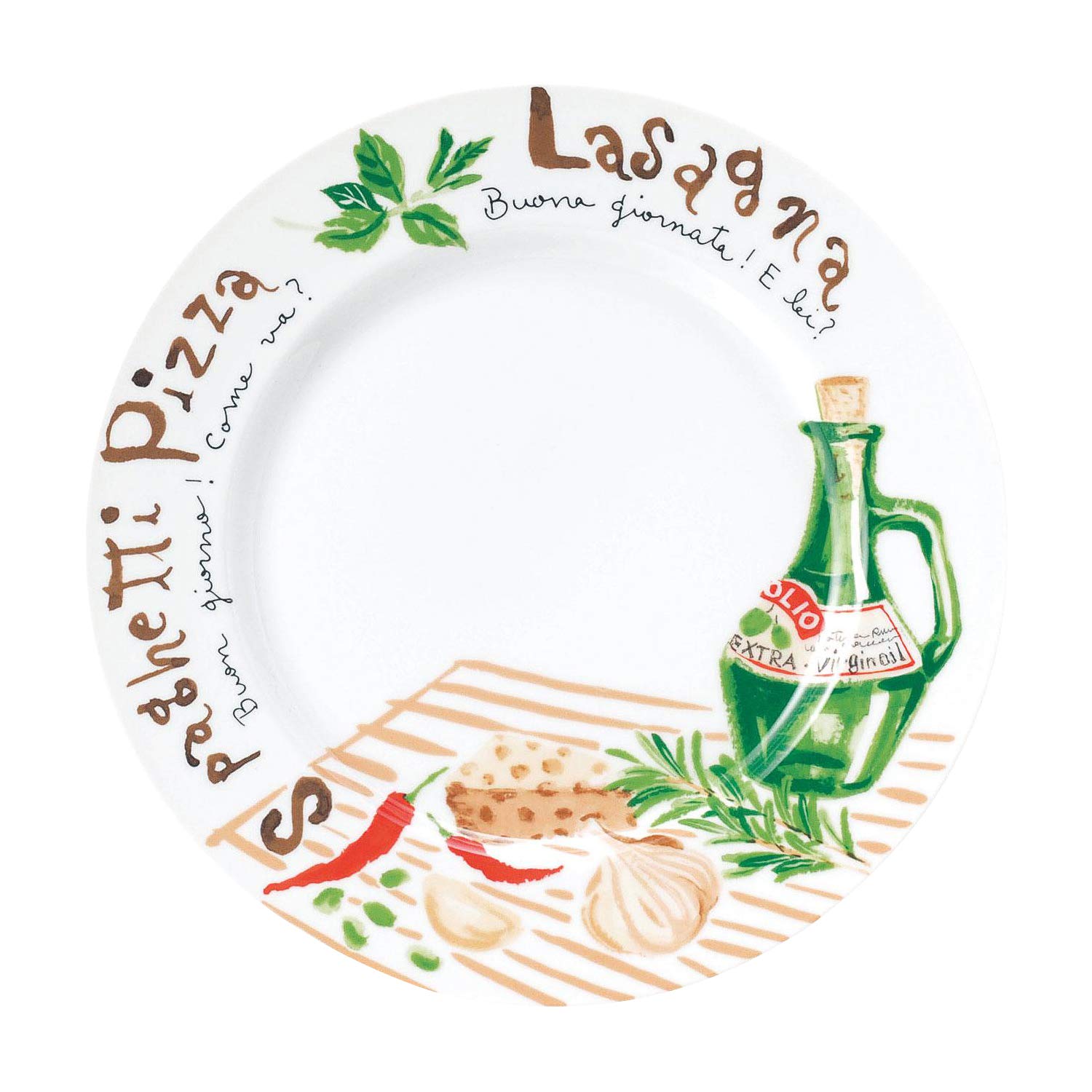 丸東 Maruto STUDIO 010 Spago 11.0 inch (28 cm) Pasta Plate (Oil & Vinegar) SG-104