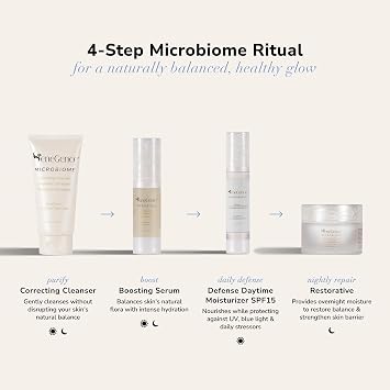 SeneGence Microbiome Correcting Cleanser, 4 Fl Oz, Exfoliate Skin with Probiotics and Hyaluronic Acid for Redness and Irritation, Sensitive to Oily and Troubled Skin Types, Vegan, Paraben Free