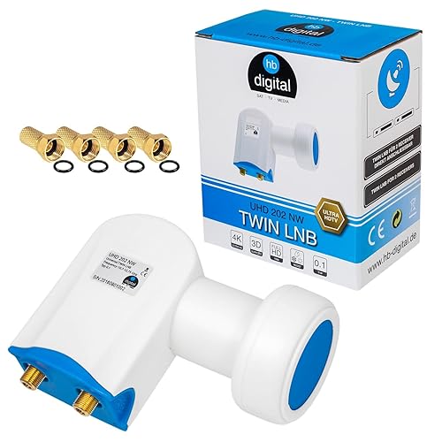 LNB FULL HD TV 3D + contatti placcati oro +