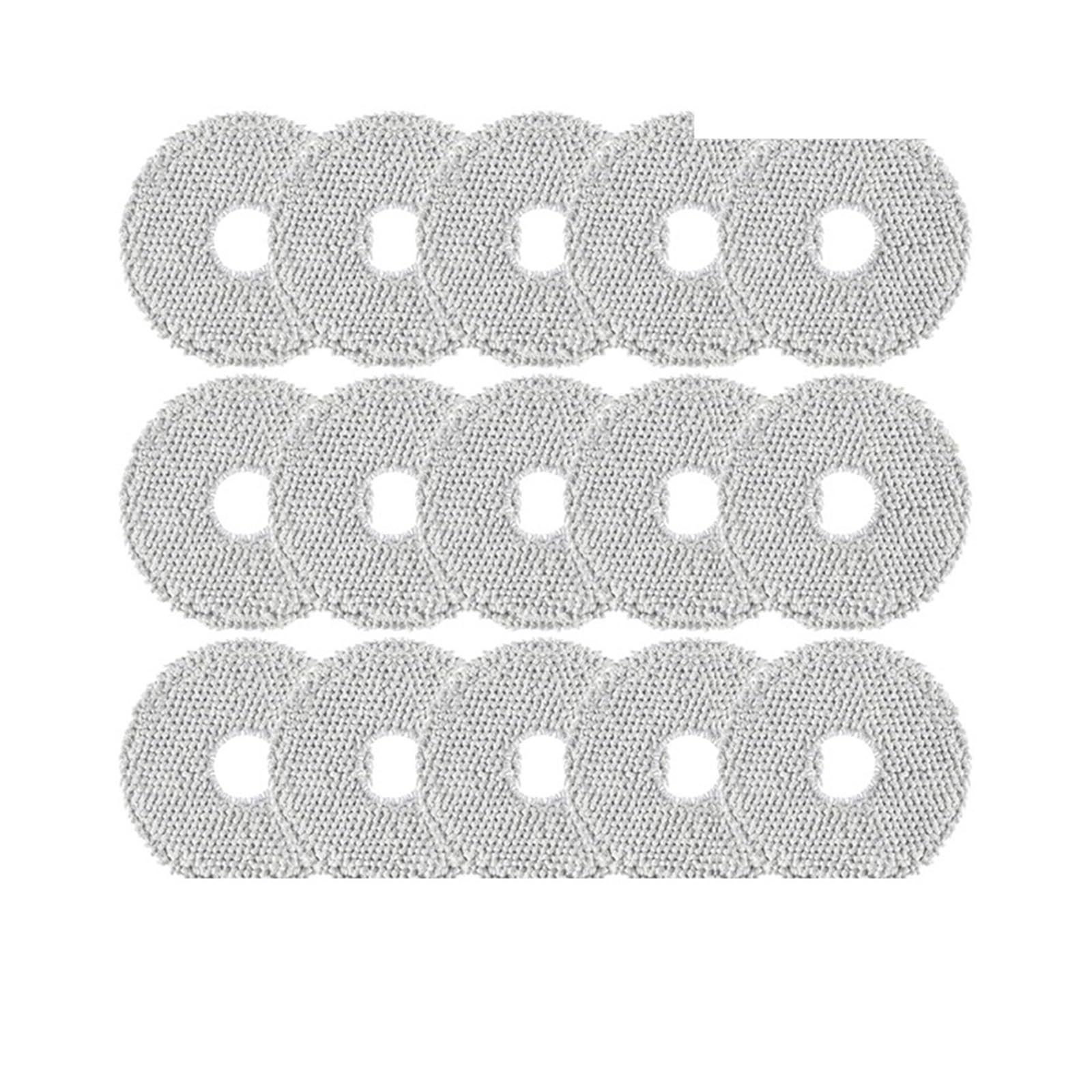 Lingettes de nettoyage pour ECOVACS T20 T10 X1 Omni T30 Pro X2 Turbo - Pack de 15 accessoires