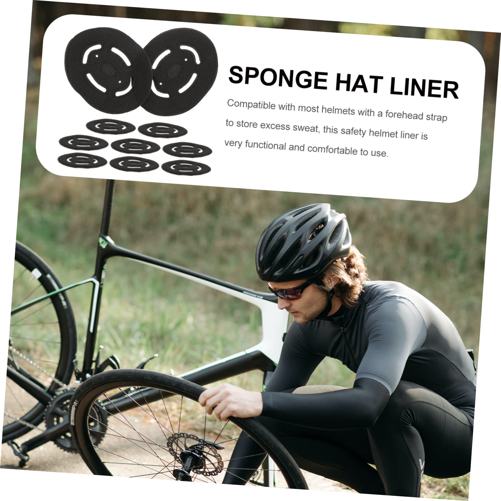 50 Pcs Casque Bandeau Casques Hommes Chapeau De Soudage Casques pour Hommes Hommes Chapeau Ascenseur Casque De Sécurité Chapeau De Protection Doublure Casque De Doublure Casques