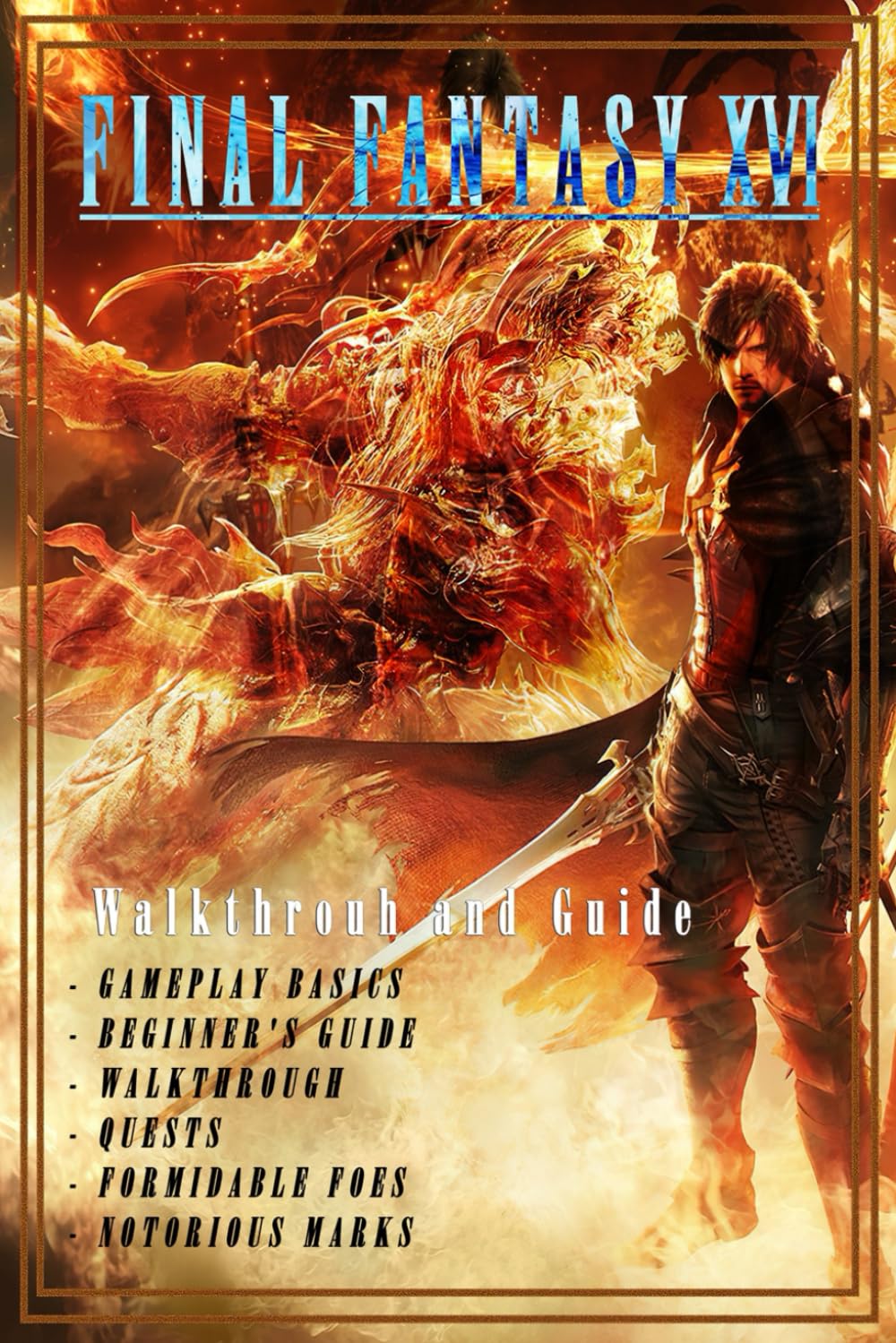 Final Fantasy XVI: Walkthrouh and Guide Colorful Pages      Paperback – June 26, 2025